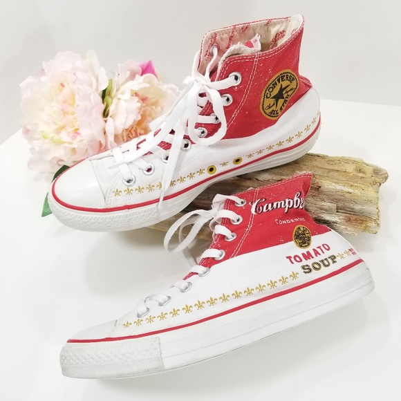 campbell's soup converse high tops